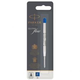 Стержень для шариковых ручек QUINK FLOW F синий Parker (Паркер) (1950368)