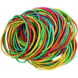 Резинки для денег ассорти 64 мм 100гр Office Point (Германия) (1586424-02)