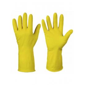 Перчатки хозяйственные латексные размер L