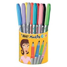 Набор маркеров перманентных 10 цветов MARKING BIC (Франция) 896018 АКЦИЯ!!!
