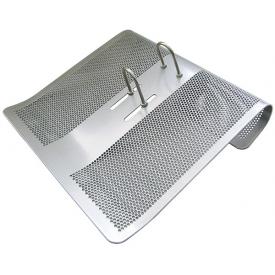 Подставка для календаря металлическая серебро HORER