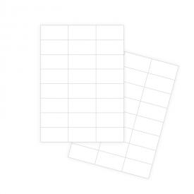 Бумага самоклеящаяся формат А4 на 24 части FOROFIS (91498)