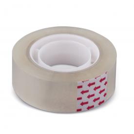 Скотч 19 мм х 33 м канцелярский BRAUBERG,  прозрачный (228762)