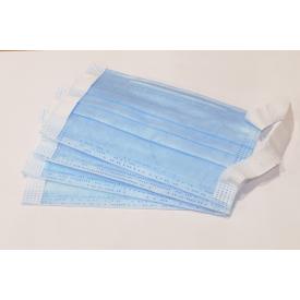 Маски одноразовые, защитные, трехслойные для лица 25шт/уп