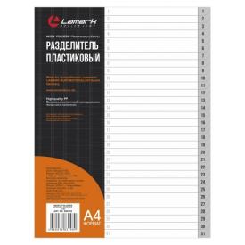 Разделитель пластиковый А4 цифровой 1-31 LAMARK (RB0550)