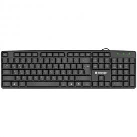 Клавиатура Defender Element HB-520, USB, черный (29/1) (45522)