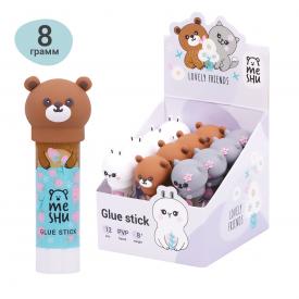 Клей-карандаш MeShu с топпером 