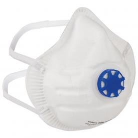 Респиратор (полумаска фильтрующая) ИСТОК, клапан выдоха, FFP1, формованный (892507)