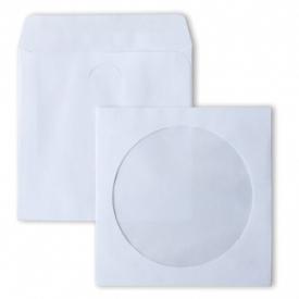 Конверт для CD бумажный с окном (100 шт.)