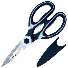 Ножницы усиленные, 210 мм, с  футляром для лезвий, DASWERK (608904)