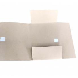 Папка на завязках из картона цельновырубная 