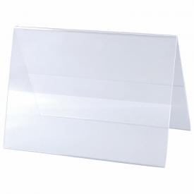 Табличка информационная, 210х150 мм (домик), настольная, двухсторонняя (066088)