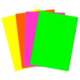 Папка-уголок А4, 150мкм, пластик, прозрачная, НЕОН, ассорти СТАММ (ММ-31895)