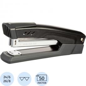 Степлер до 50л. Attache Power №24/6-26/6-24/8 до 50л., металл., черный Attache (723423)