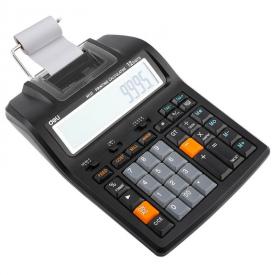 Калькулятор печатающий EM121-EU 12-разрядный 172x203x55 мм Deli