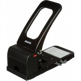 Дырокол мощный до 100 листов, металлический, черный Attache Economy (952964)
