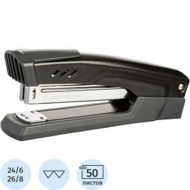 Степлер до 50л. Attache Power №24/6-26/6-24/8 до 50л., металл., черный Attache (989503)