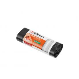 Пакеты для мусора 60л / 20шт, One Service Optimum HD 60*75 см черный (4823071624182)