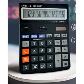 Калькулятор настольный 16-ти разрядный, deVENTE DD-9916 (4031336)