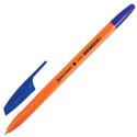 Ручка шариковая «X-333 Orange», СИНЯЯ, корпус оранжевый, узел 0,7 мм, линия письма 0,35 мм, BRAUBERG (142409)