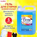 Гель для стирки белья и всех видов тканей 5 л, LAIMA PROFESSIONAL 