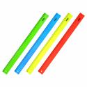 Линейка пластиковая 50 см, неоновая, ассорти, ПИФАГОР (210845)