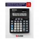 Калькулятор настольный 16-ти разрядов, двойное питание, 155*205*35мм, черный Eleven Business Line (CDB1601-BK)